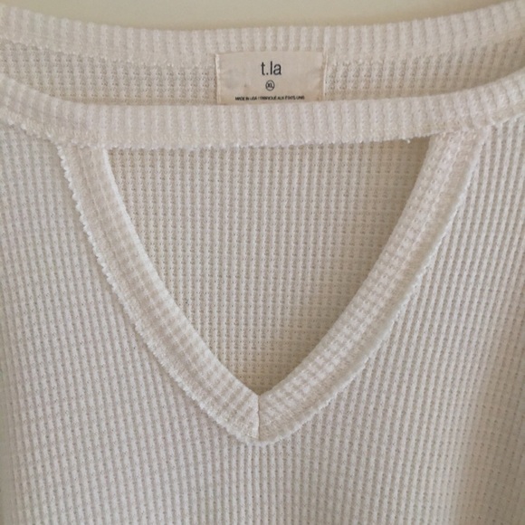 t. la from Anthropology waffle knit Tee - Picture 2 of 4